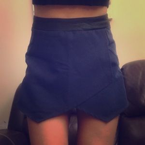 Navy Blue Skort